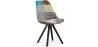 Chaise de Salle à Manger - Revêtement Patchwork - Patty image 9