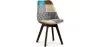 Chaise de Salle à Manger - Revêtement Patchwork - Patty  image 9