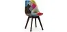 Chaise de Salle à Manger - Revêtement Patchwork - Simona image 9