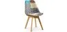 Chaise de Salle à Manger - Revêtement Patchwork - Patty image 9