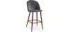 Tabouret tapissé en velours - Design scandinave - Evelyne image 9