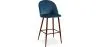 Tabouret tapissé en velours - Design scandinave - Evelyne image 9