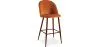 Tabouret tapissé en velours - Design scandinave - Evelyne image 9