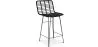 Tabouret de bar en osier - Boho Bali Design -65cm - Catori image 9