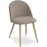 Chaise de salle à manger - Tapissée en tissu - Style scandinave - Evelyne image 9