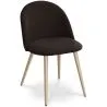 Chaise de salle à manger - Tapissée en tissu - Style scandinave - Evelyne image 9
