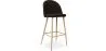Tabouret tapissé en tissu - design scandinave - 76cm - Evelyne image 9