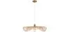 Lampe de plafond en bambou - Lampe suspendue de stile Boho Bali - Bahati image 9