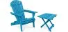 Pack Chaise d'extérieur et Table d'extérieur et de jardin - Bois - Alana image 9