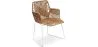 Chaise de salle à manger en rotin - Chaise de jardin Boho Bali Design - Tale image 9