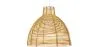 Lampe de plafond en rotin - Lampe suspendue de stile Boho Bali - Can image 9
