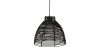 Lampe de plafond en rotin noir - Lampe suspendue de stile Boho Bali - Gian image 9