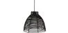 Lampe de plafond en rotin noir - Lampe suspendue de stile Boho Bali - Gian image 9