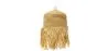 Lustre de plafond en raphia - Suspension de style Boho Bali - Lanui image 9