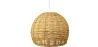 Lampe de plafond en rotin - Lampe suspendue stile Boho Bali - Paon image 9