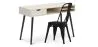 Bureau en Bois - Design Scandinave - Beckett + Chaise de Salle à Manger - Stylix image 9