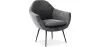 Fauteuil avec Accoudoirs - Revêtu de Velours - Eila image 9