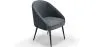 Fauteuil design - Revêtu de velours - Wasda image 9