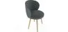 Fauteuil design - tapissé en velours - Yuna image 9