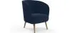 Fauteuil design - Revêtu de velours - Krenda image 9