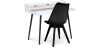 Ensemble de Bureau en Bois - Design Scandinave - Thora + Chaise de Salle à Manger - Design Scandinave - Denisse image 9
