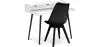 Ensemble de Bureau en Bois - Design Scandinave - Thora + Chaise de Salle à Manger - Design Scandinave - Denisse image 9
