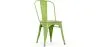 Chaise de salle à manger - Design industriel - Acier et bois - Nouvelle édition - Stylix image 9
