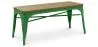 Banc - Design Industriel - Bois et Métal - Stylix image 9