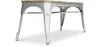 Banc - Design Industriel - Bois et Métal - Stylix image 9
