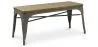 Banc - Design Industriel - Bois et Métal - Stylix image 9
