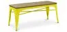 Banc - Design Industriel - Bois et Métal - Stylix image 9
