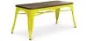 Banc Design Industriel - Bois et Métal - Stylix image 9