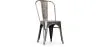 Chaise de salle à manger - Design industriel - Acier - Nouvelle édition - Stylix image 9