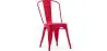Chaise de salle à manger - Design industriel - Acier - Nouvelle édition - Stylix image 9