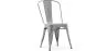 Chaise de salle à manger - Design industriel - Acier - Nouvelle édition - Stylix image 9