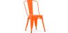 Chaise de salle à manger - Design industriel - Acier - Nouvelle édition - Stylix image 9
