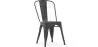Chaise de salle à manger - Design industriel - Acier - Nouvelle édition - Stylix image 9