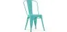 Chaise de salle à manger - Design industriel - Acier - Nouvelle édition - Stylix image 9