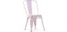 Chaise de salle à manger - Design industriel - Acier - Nouvelle édition - Stylix image 9