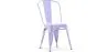 Chaise de salle à manger - Design industriel - Acier - Nouvelle édition - Stylix image 9