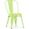 Chaise de salle à manger - Design industriel - Acier - Nouvelle édition - Stylix image 9