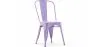 Chaise de salle à manger - Design industriel - Acier - Nouvelle édition - Stylix image 9