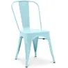 Chaise de salle à manger - Design industriel - Acier - Mat - Nouvelle édition -Stylix image 9
