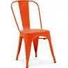 Chaise de salle à manger - Design industriel - Acier - Mat - Nouvelle édition -Stylix image 9