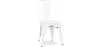 Chaise de salle à manger - Design industriel - Acier - Mat - Nouvelle édition -Stylix image 9
