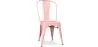 Chaise de salle à manger - Design industriel - Acier - Mat - Nouvelle édition -Stylix image 9