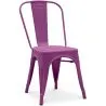 Chaise de salle à manger - Design industriel - Acier - Mat - Nouvelle édition -Stylix image 9