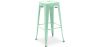 Tabouret de bar - Design industriel - 76cm - Stylix image 9