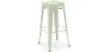 Tabouret de bar – Style industriel – Acier – 76 cm – Stylix image 9