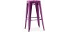 Tabouret de bar - Design industriel - 76cm - Stylix image 9